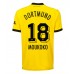 Maillot de foot Borussia Dortmund Youssoufa Moukoko #18 Domicile vêtements 2023-24 Manches Courtes